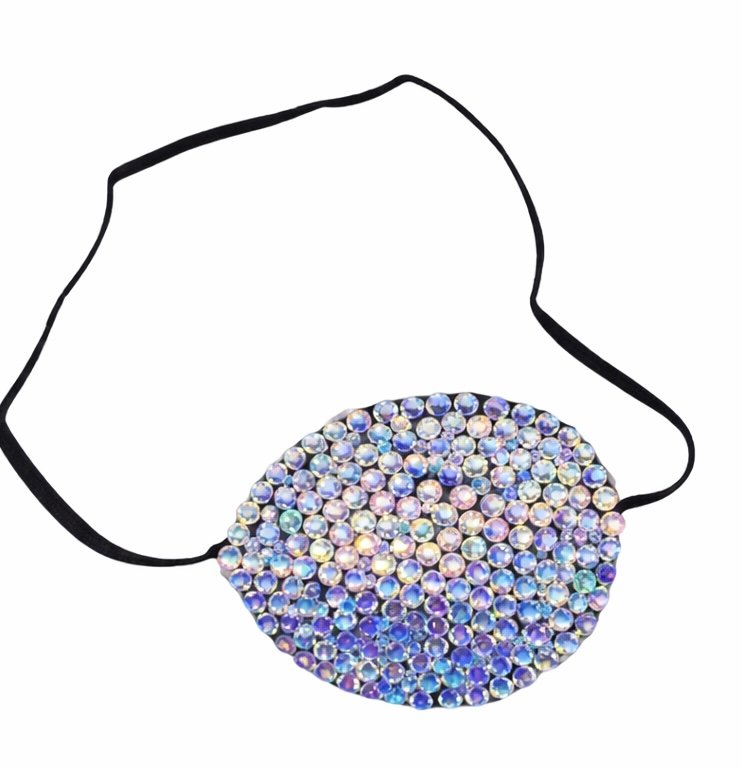 Vitrail Moonstone Crystal AB Diamond Fancy Eye Patch