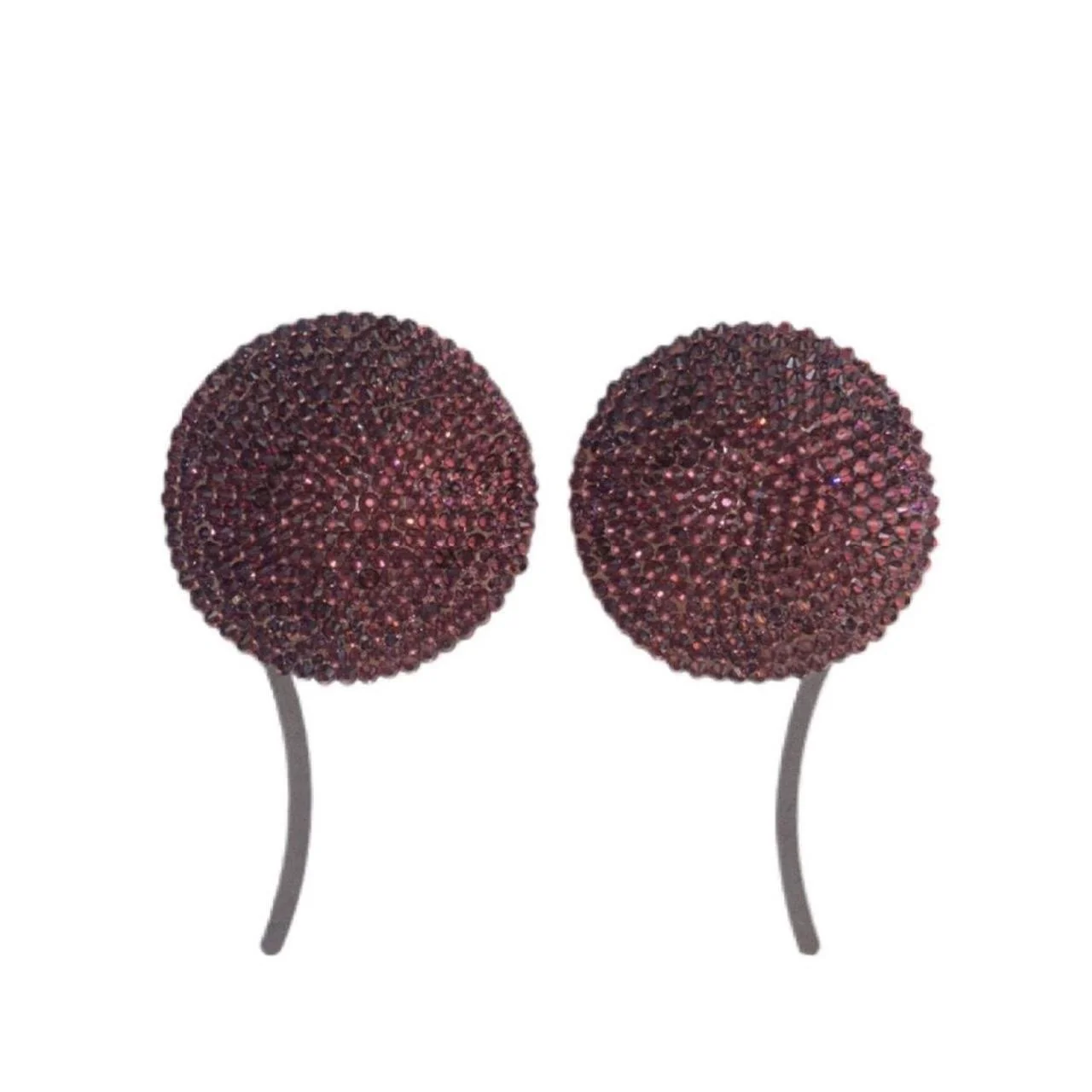 Amethyst Purple Crystal Pasties