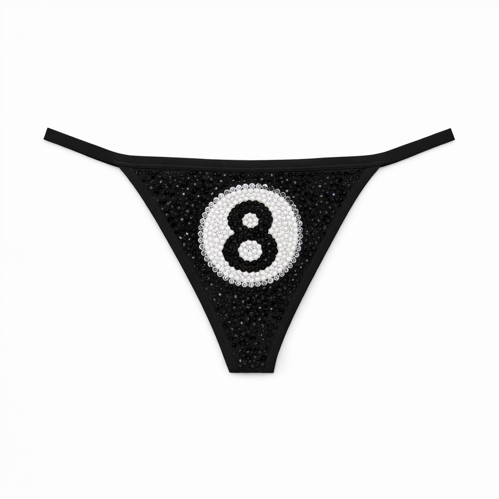 Magic 8 Ball Crystal Pantie