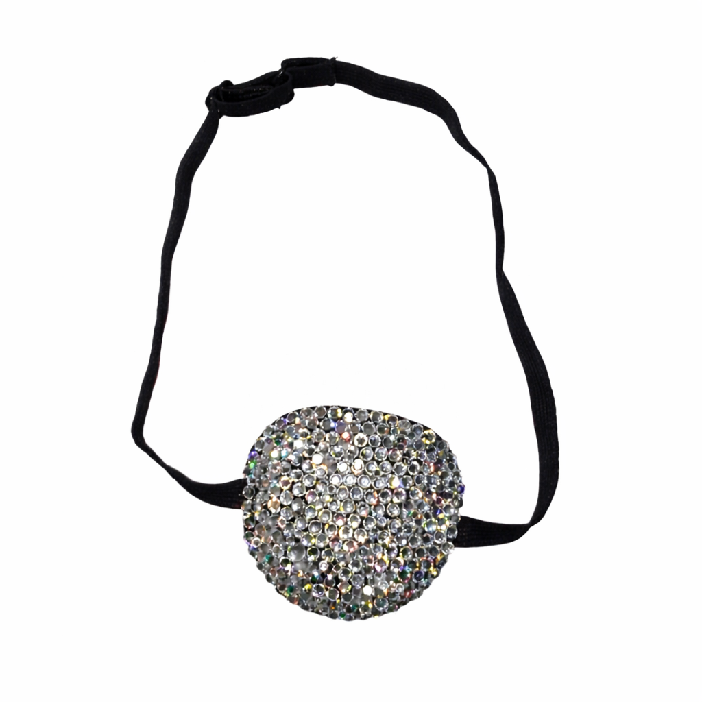 Crystal Diamond Padded Eye Patch