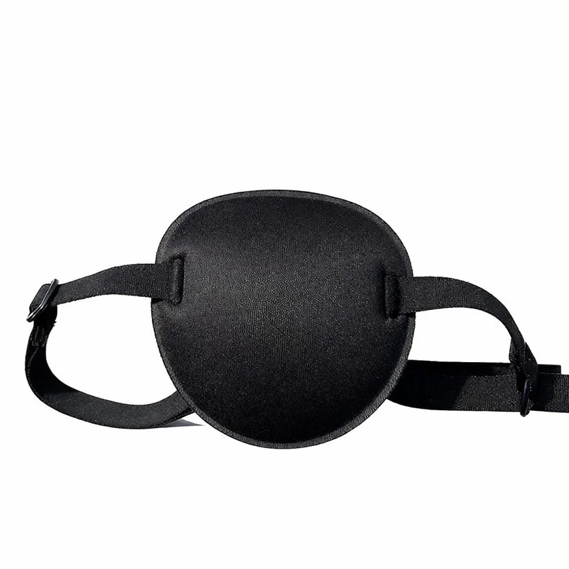 Black Padded Eye Patch