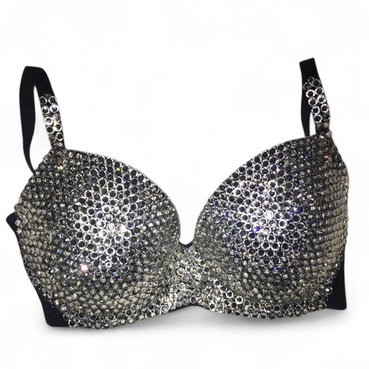 Crystal Diamond Rhinestone Crystal Bra Top
