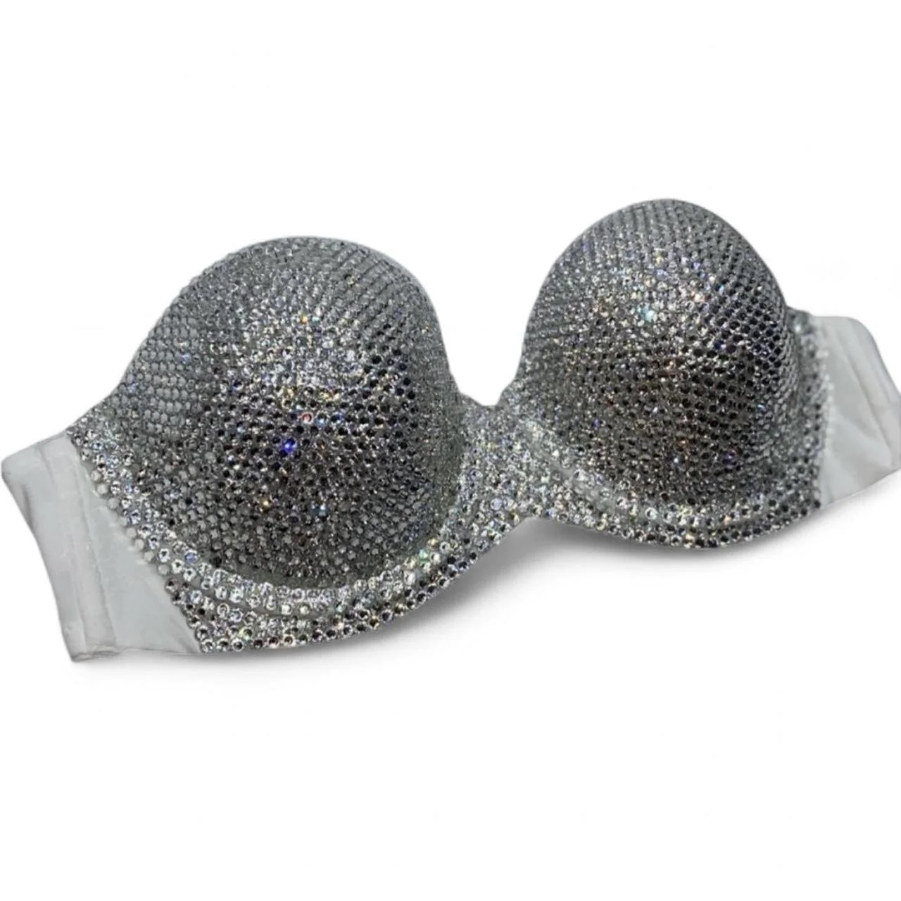 Crystal Diamonds Bralet Top