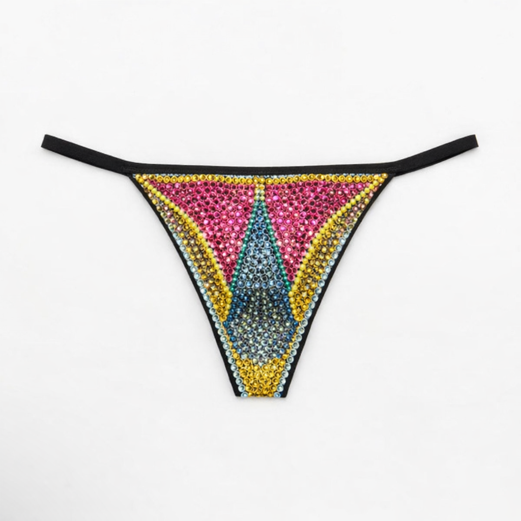 Tropical Mix Crystal Pantie