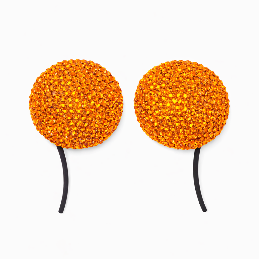 Orange Crystal Pasties