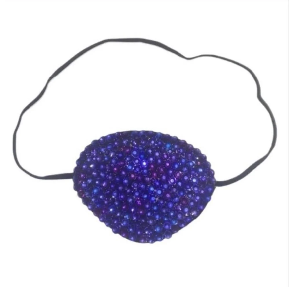 Cadbury Purple Crystal Fancy Eye Patch