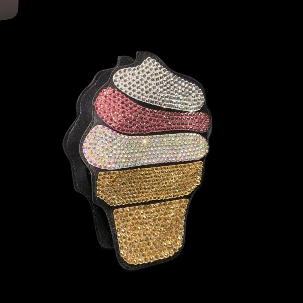 Icy Ice Cream Crossbody Clutch Bag