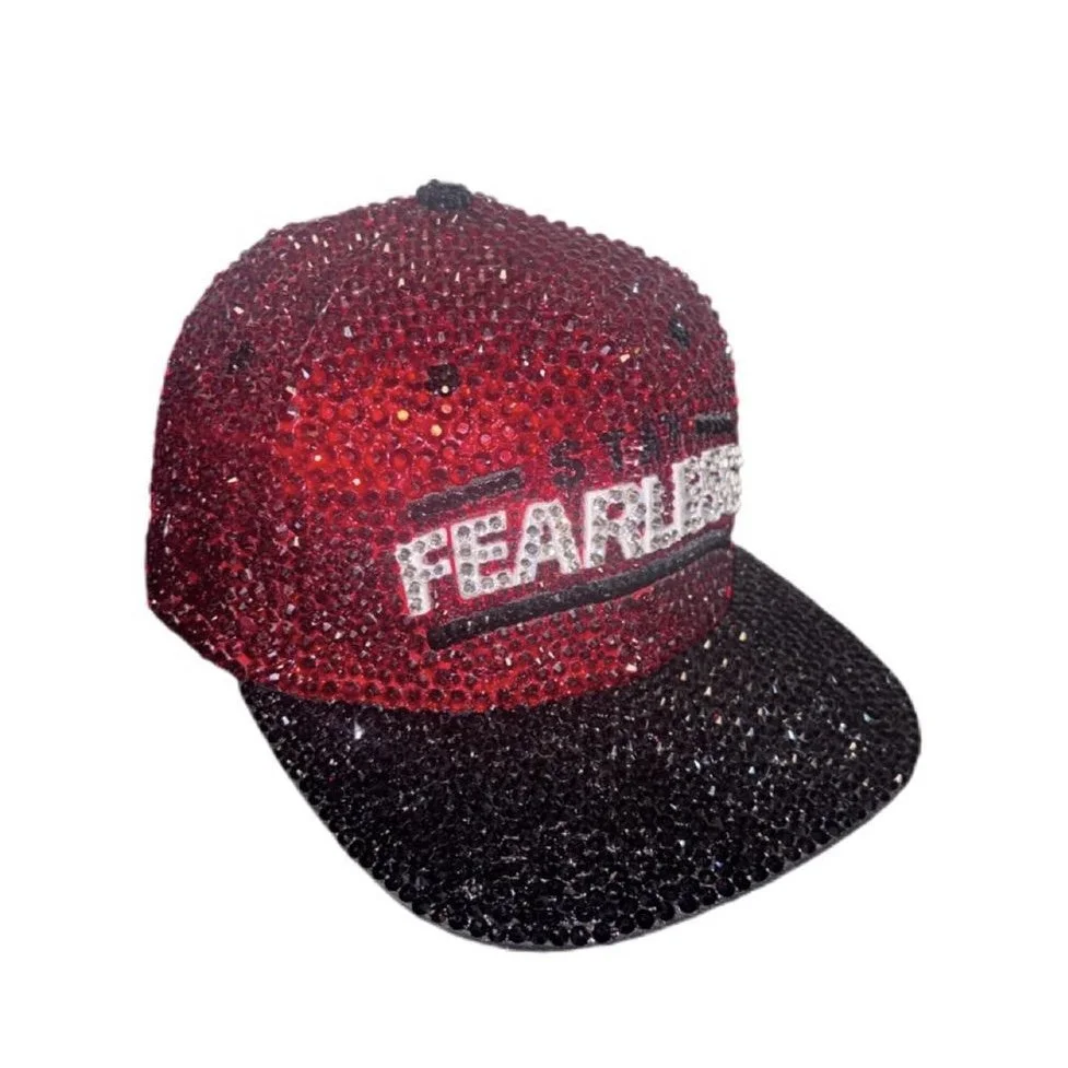 Nikki Bella Stay Fearless Dark Siam Red Hat