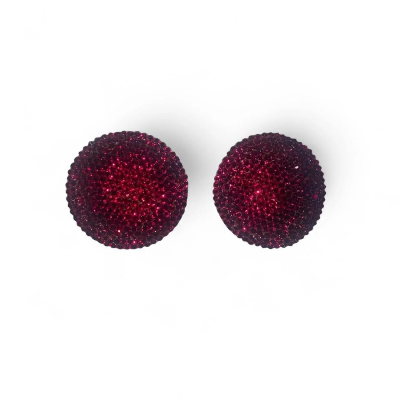 Dark Siam "Garnet Red" Crystal Pasties