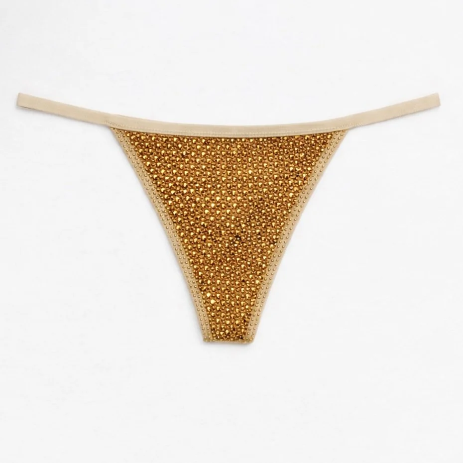 Topaz Gold Crystal Pantie