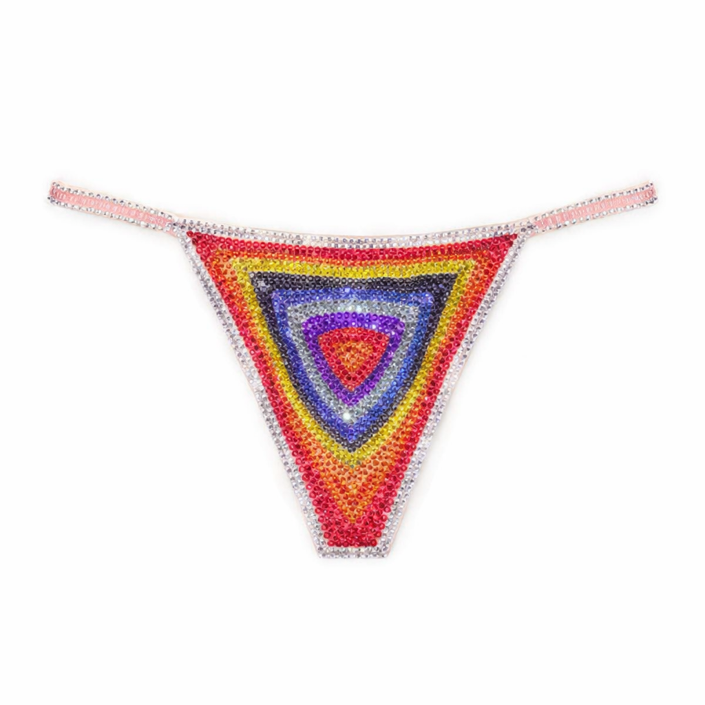 Classic Rainbow  Crystal Pantie