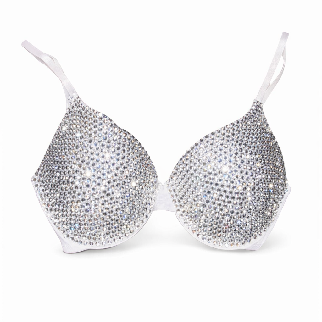 Crystal Diamond Rhinestone Crystal Bra Top