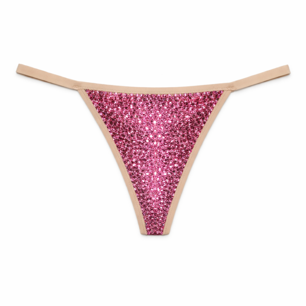 Rose Doll Pink Crystal Pantie