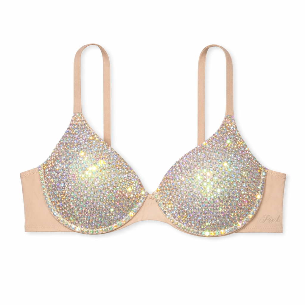 Vitrail Moonstone Crystal Bra Top