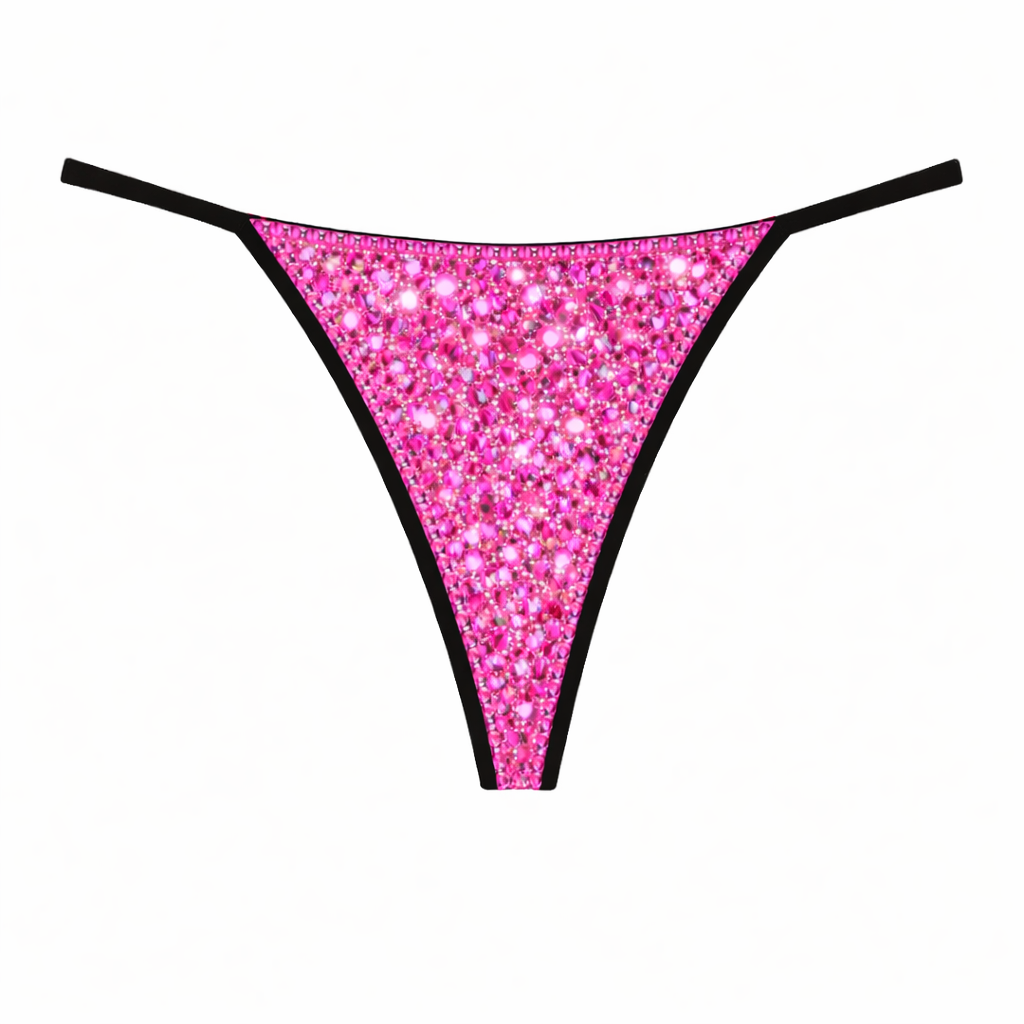 Rose Doll Pink Crystal Pantie