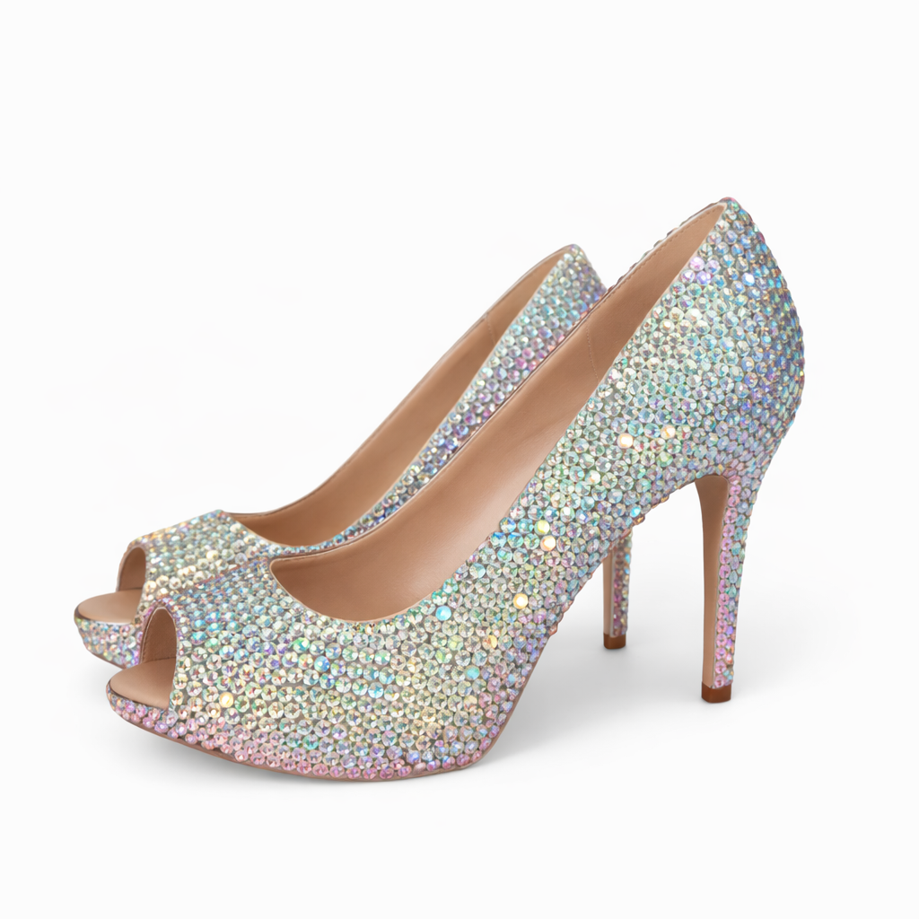 Vitrail Moonstone Iridescent Heels