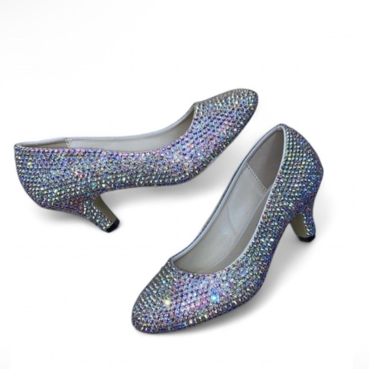 Crystal AB Iridescent Heels