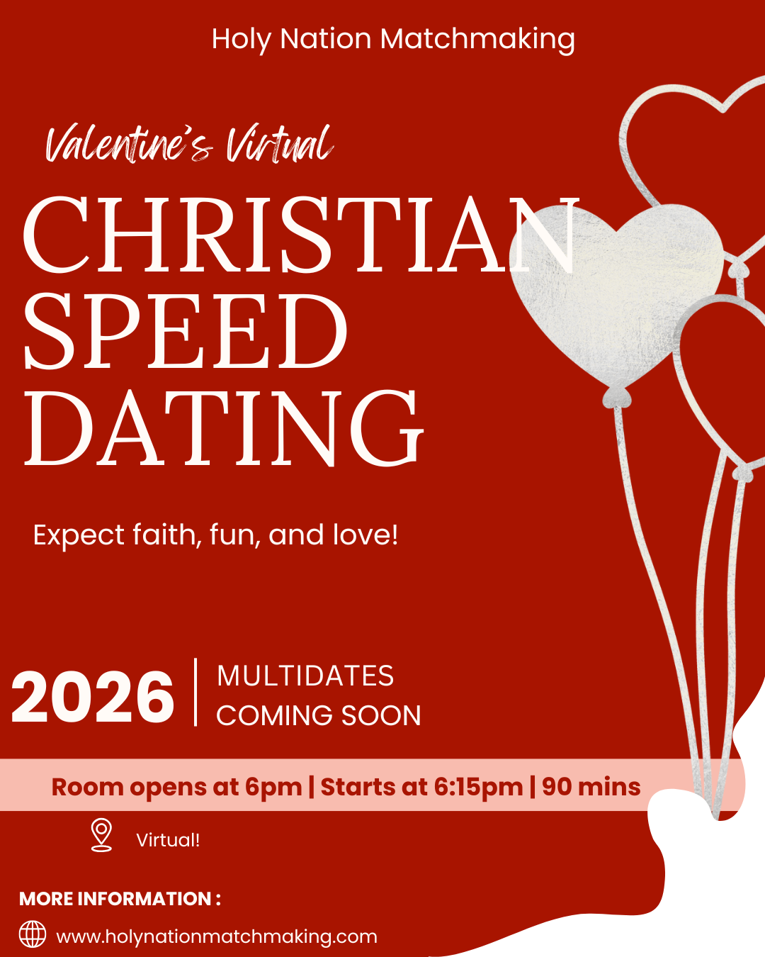 Valentine’s Day Virtual Christian Speed Dating