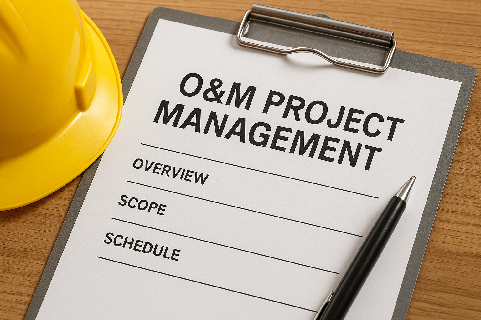 O&M Project Management