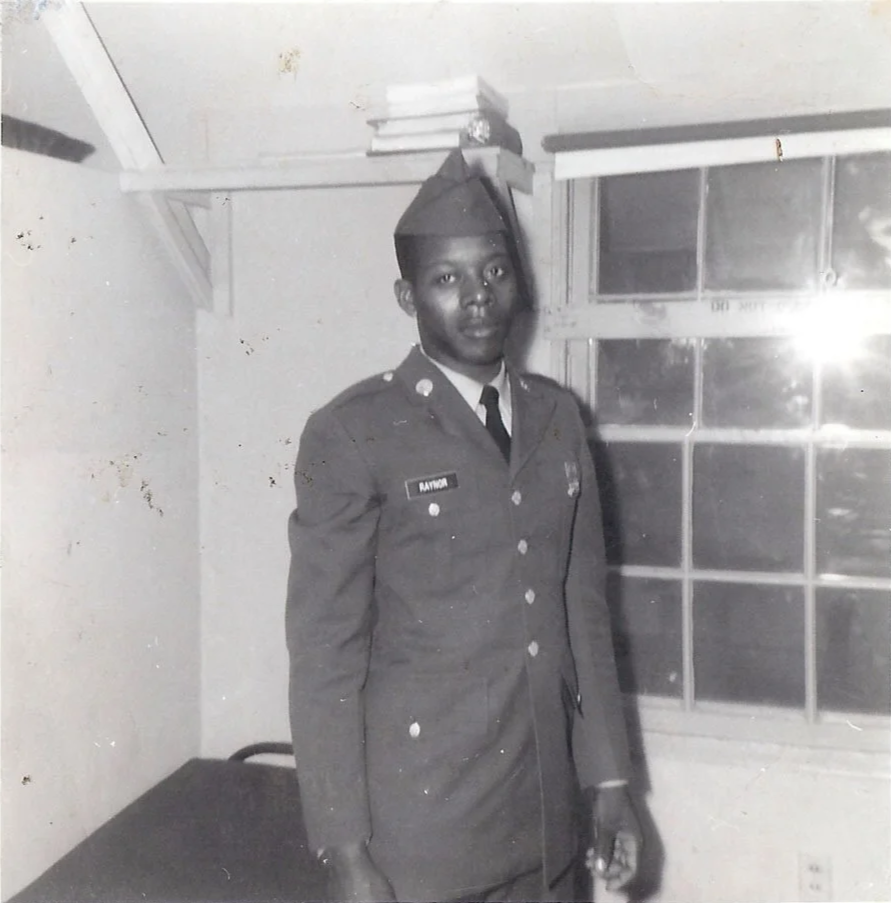 Louis Raynor in his army uniform