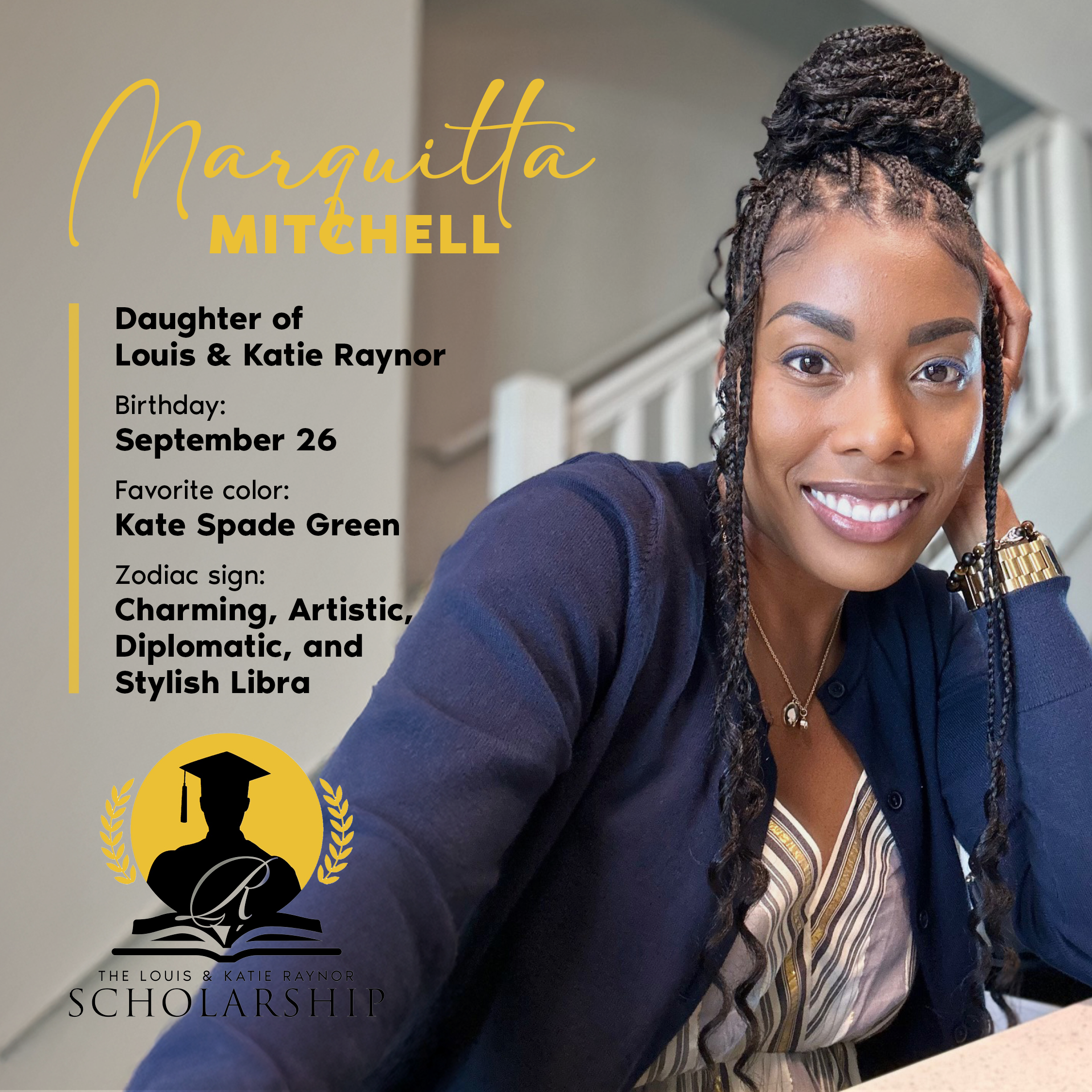 LKR Scholarship family member, Marquitta Mitchell