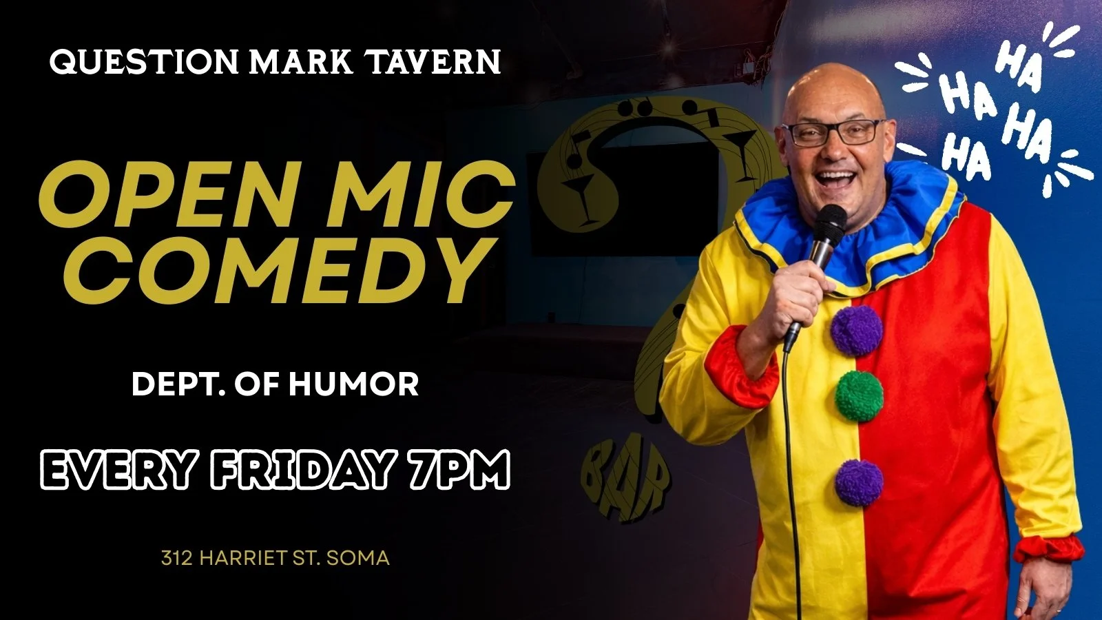 Open mic comedy