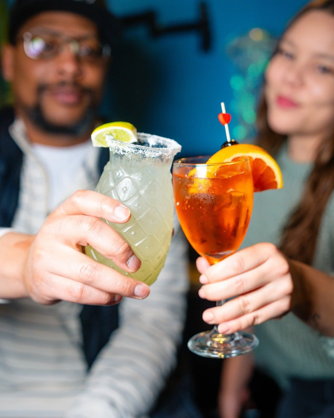 Happy Hour at QMT 👀 Drinks, food, and no excuses. Come by after work
