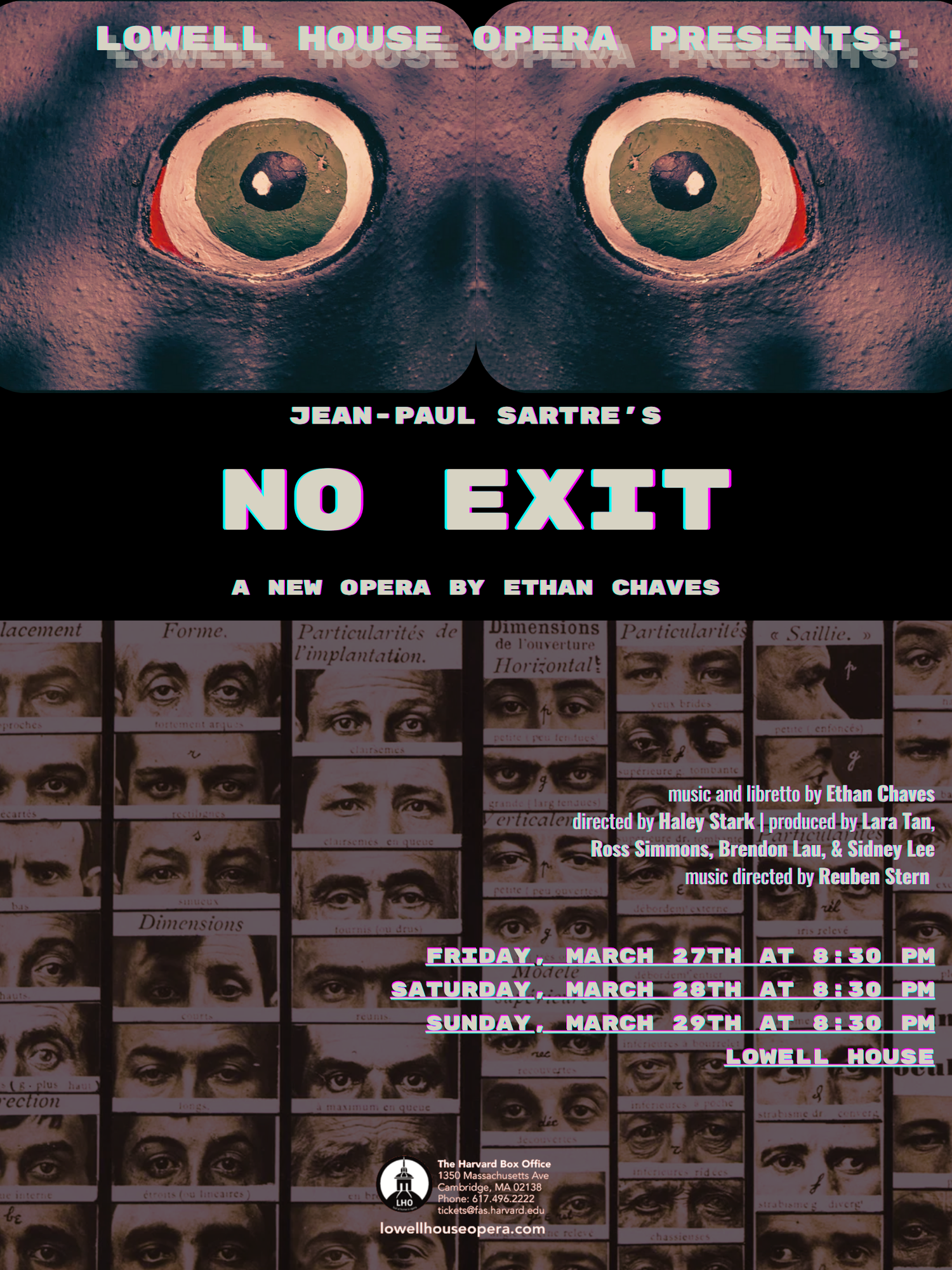 Percussion: "No Exit," with the Lowell House Opera