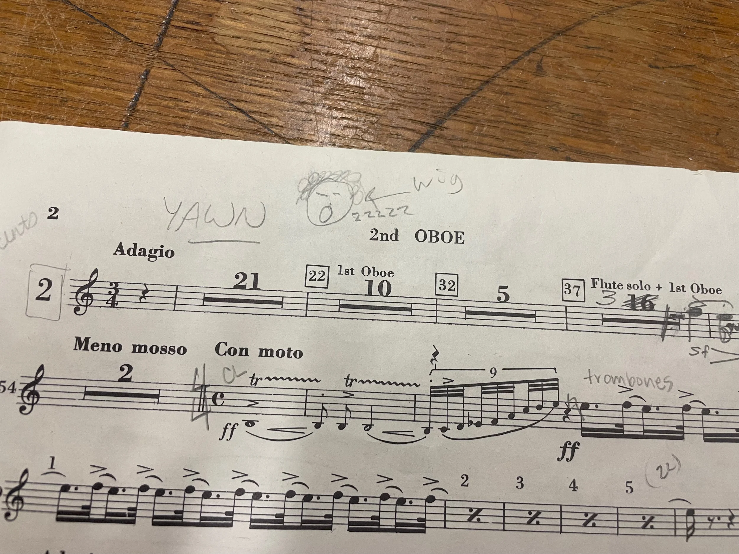 Oh that's not *that* bad (percussionist here...)