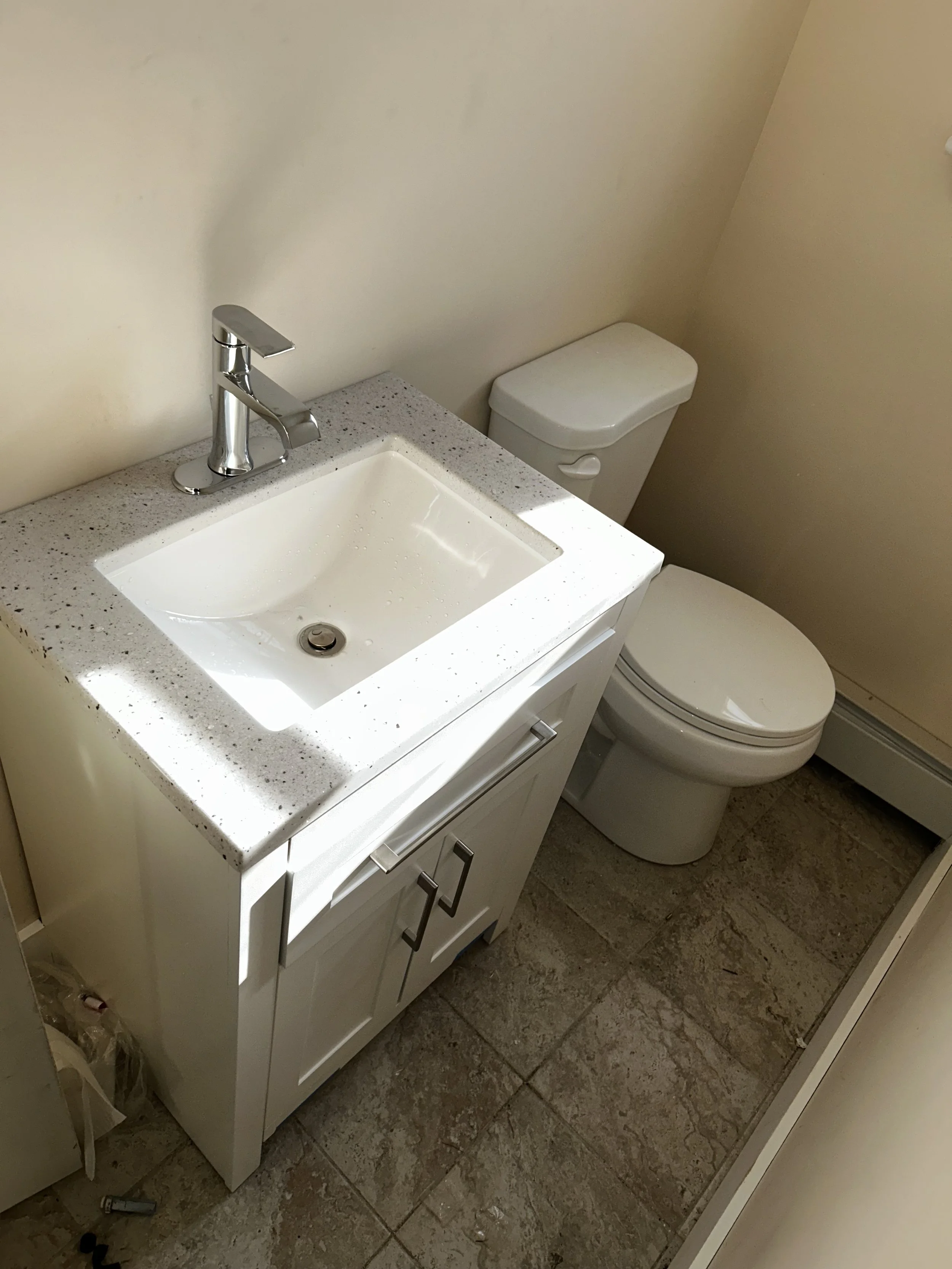 Bathroom sink replacement 