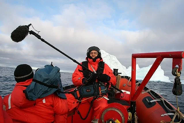 September 2008 in the Arctic Ocean between Greenland and Ellesmere Island, Canada near Alexandra fjord (79th parallel) for The Today Show