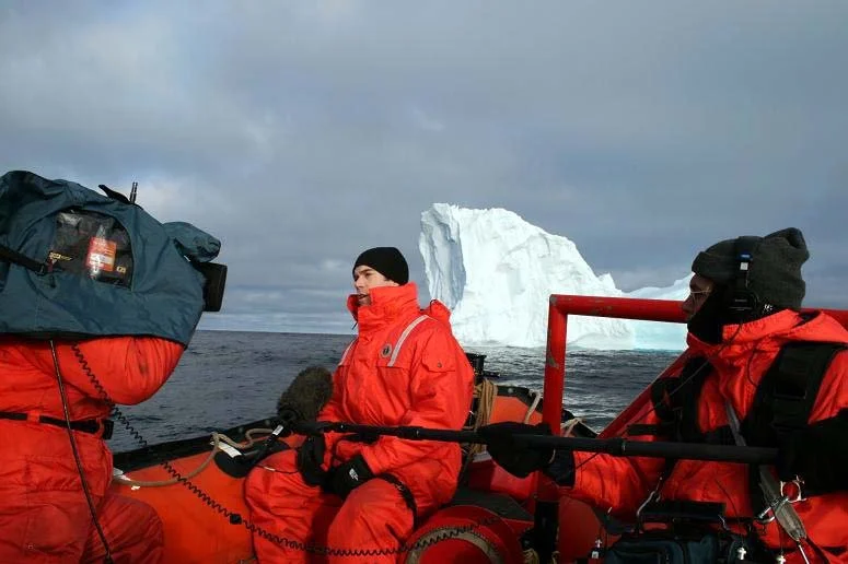 September 2008 in the Arctic Ocean between Greenland and Ellesmere Island, Canada near Alexandra fjord (79th parallel) for The Today Show