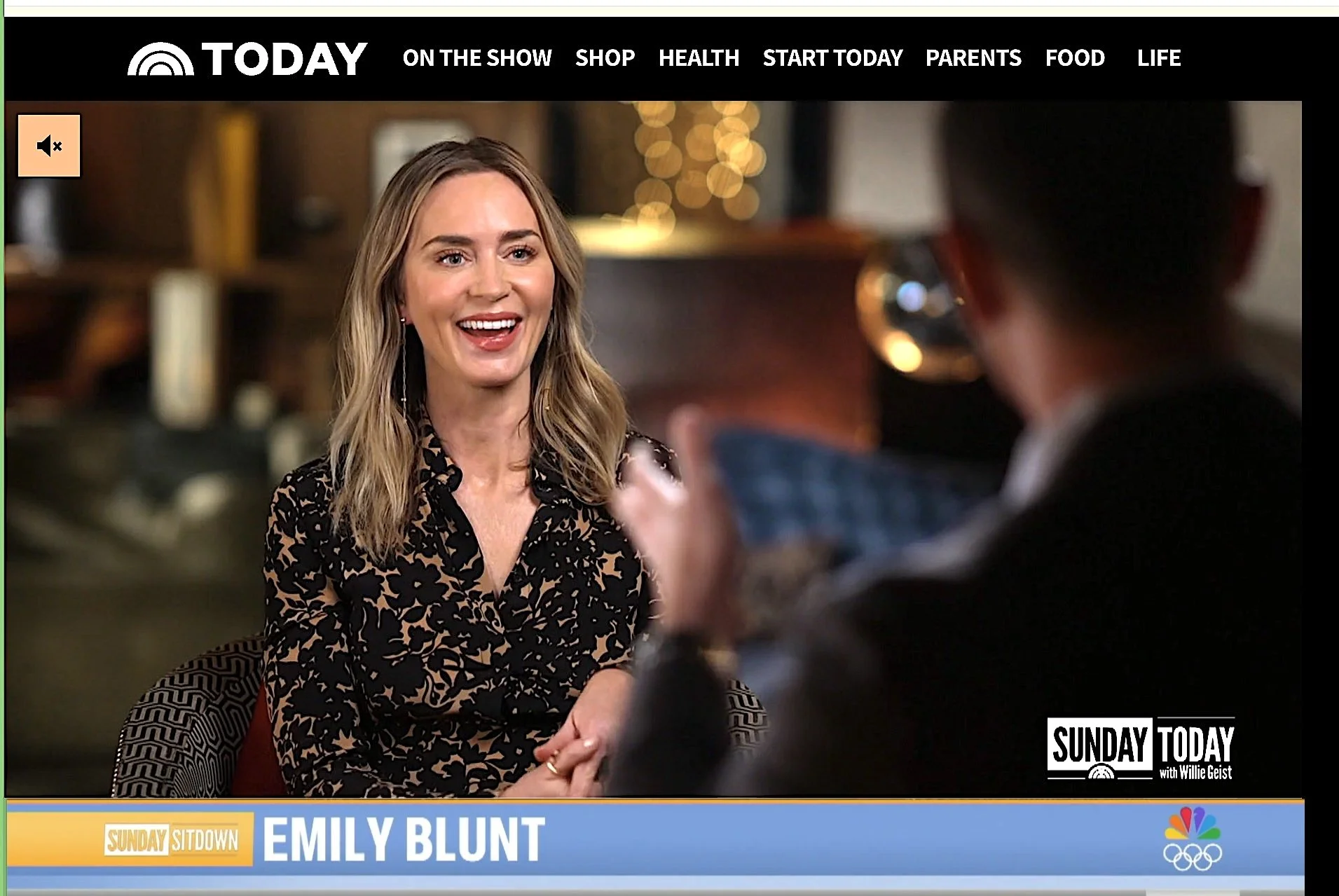 Sunday Sitdown : Emily Blunt (Geist, Willie) Jan 7, 2024