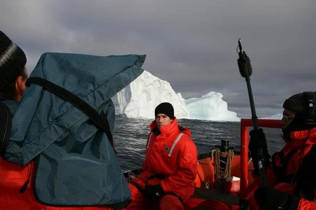 September 2008 in the Arctic Ocean between Greenland and Ellesmere Island, Canada near Alexandra fjord (79th parallel) for The Today Show