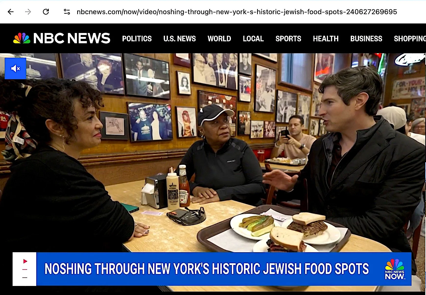 Jewish food  Sam Brock 5/30/2025   NBC News Now