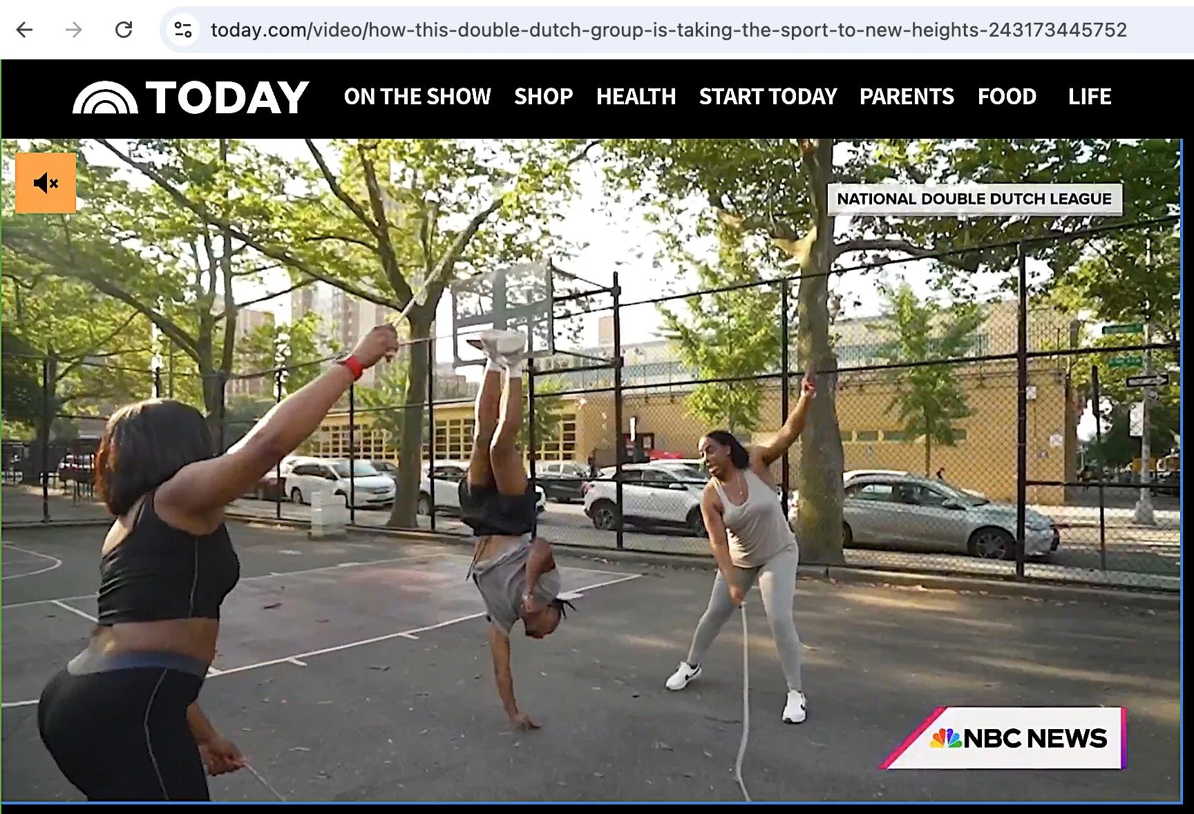 Today show / DOUBLE DUTCH Brooklyn 7/14/2025