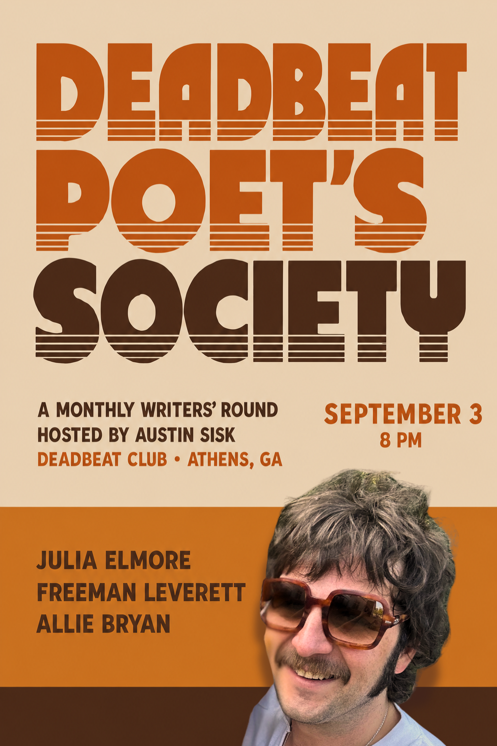 Deadbeat Poet's Society: Julia Elmore, Freeman Leverett, And Allie Brian