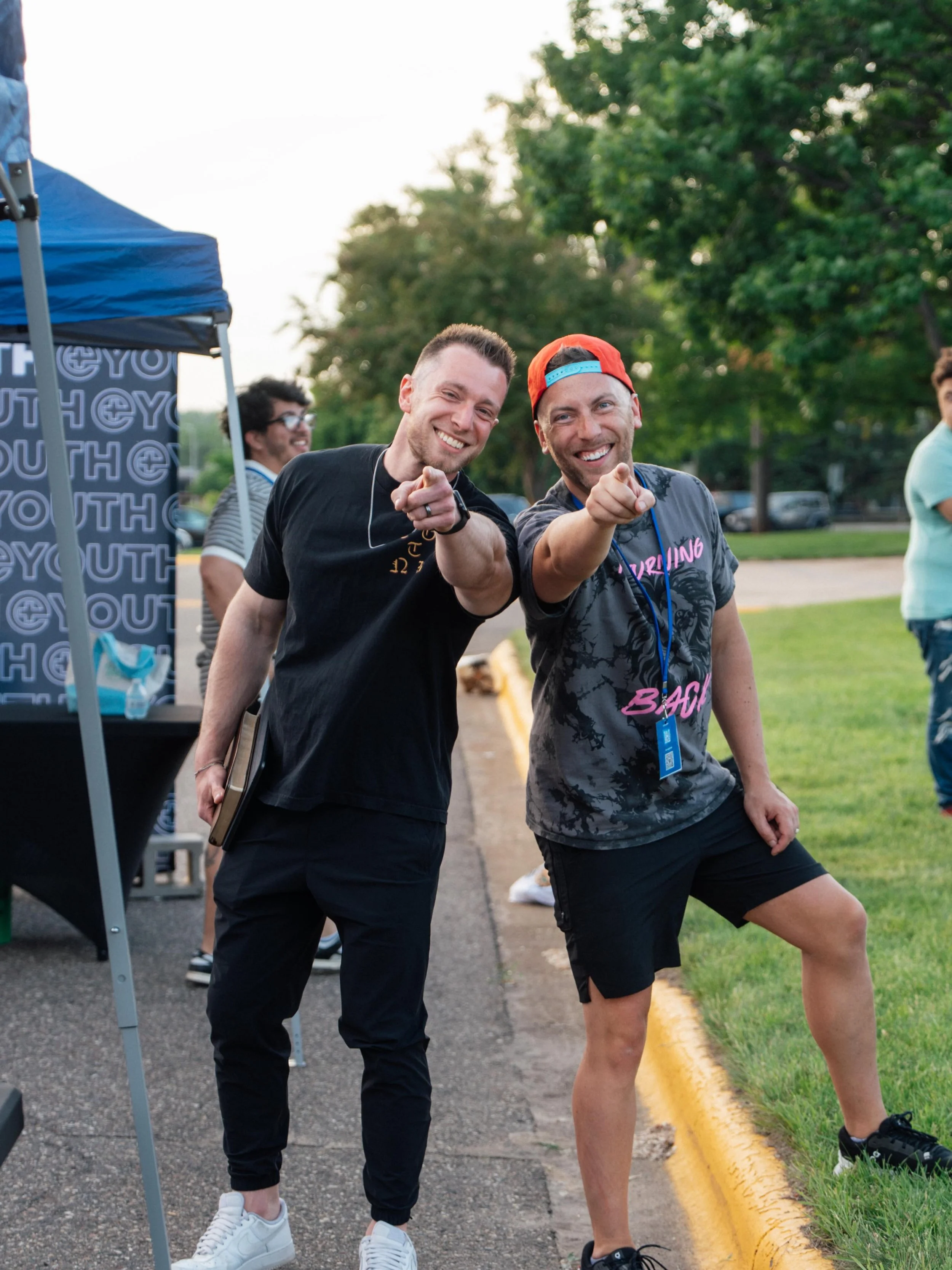 SUMMER MINISTRY kicked off this week, and no better way to start than by doing it alongside FRIENDS and church FAMILY in the SUN! 

3 things that made this ministry experience special for me: 

1. Preaching for our FRIENDS, Pastors @josiahkennealy an