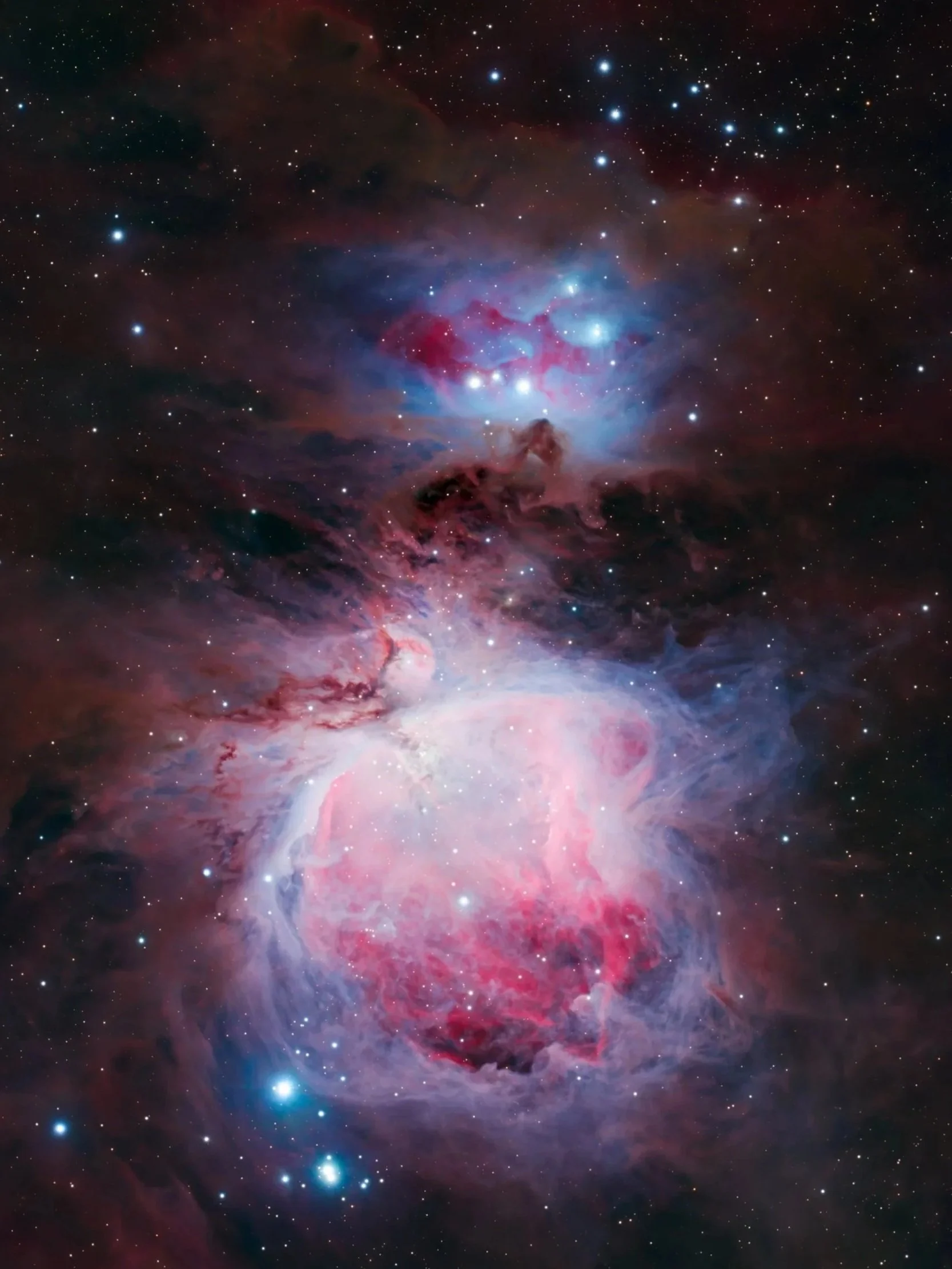 M42
Askar FRA600 + ASI2600MC Pro + Umi17R
RGB 253 × 180s
Ha + OIII (SVBony Duoband 3nm) 57 × 300s