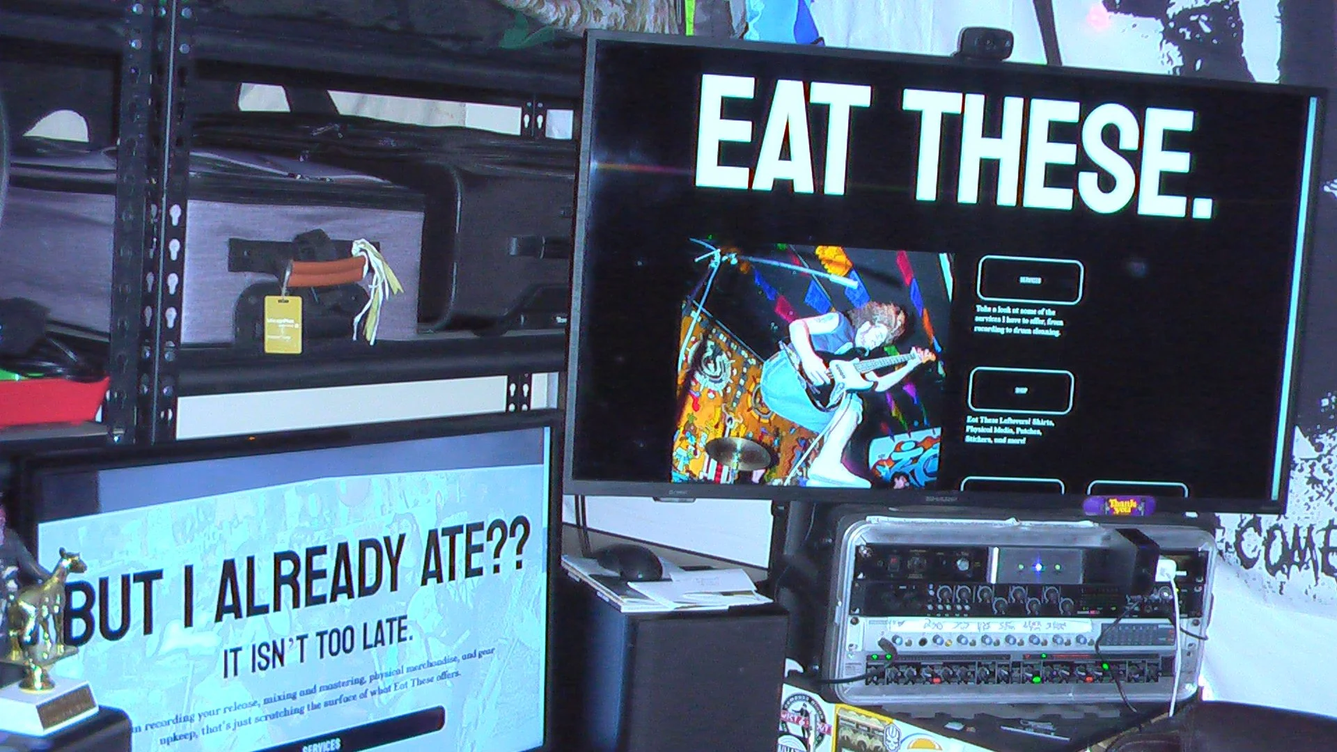 EAT THESE RECORDS DOT COM LAUNCH