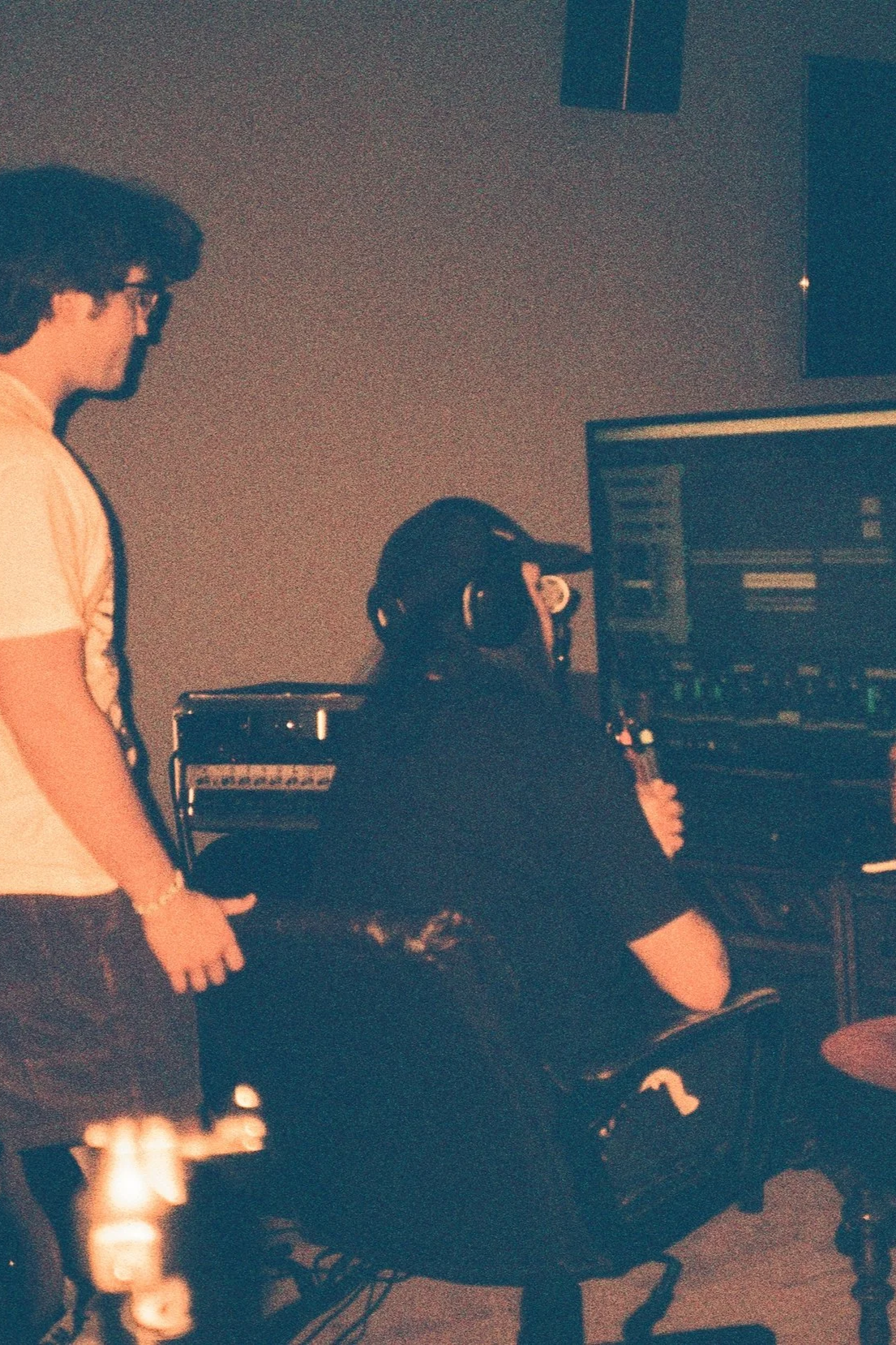 undissassembled recording jack and eddie in the studio photo by sofi callis