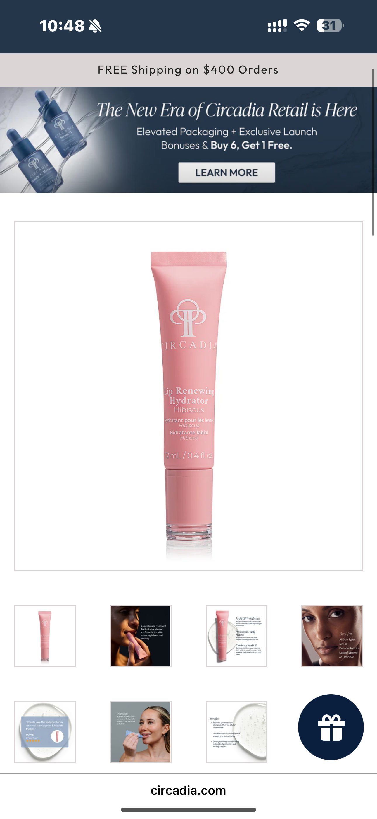 Hibiscus Lip Hydrator