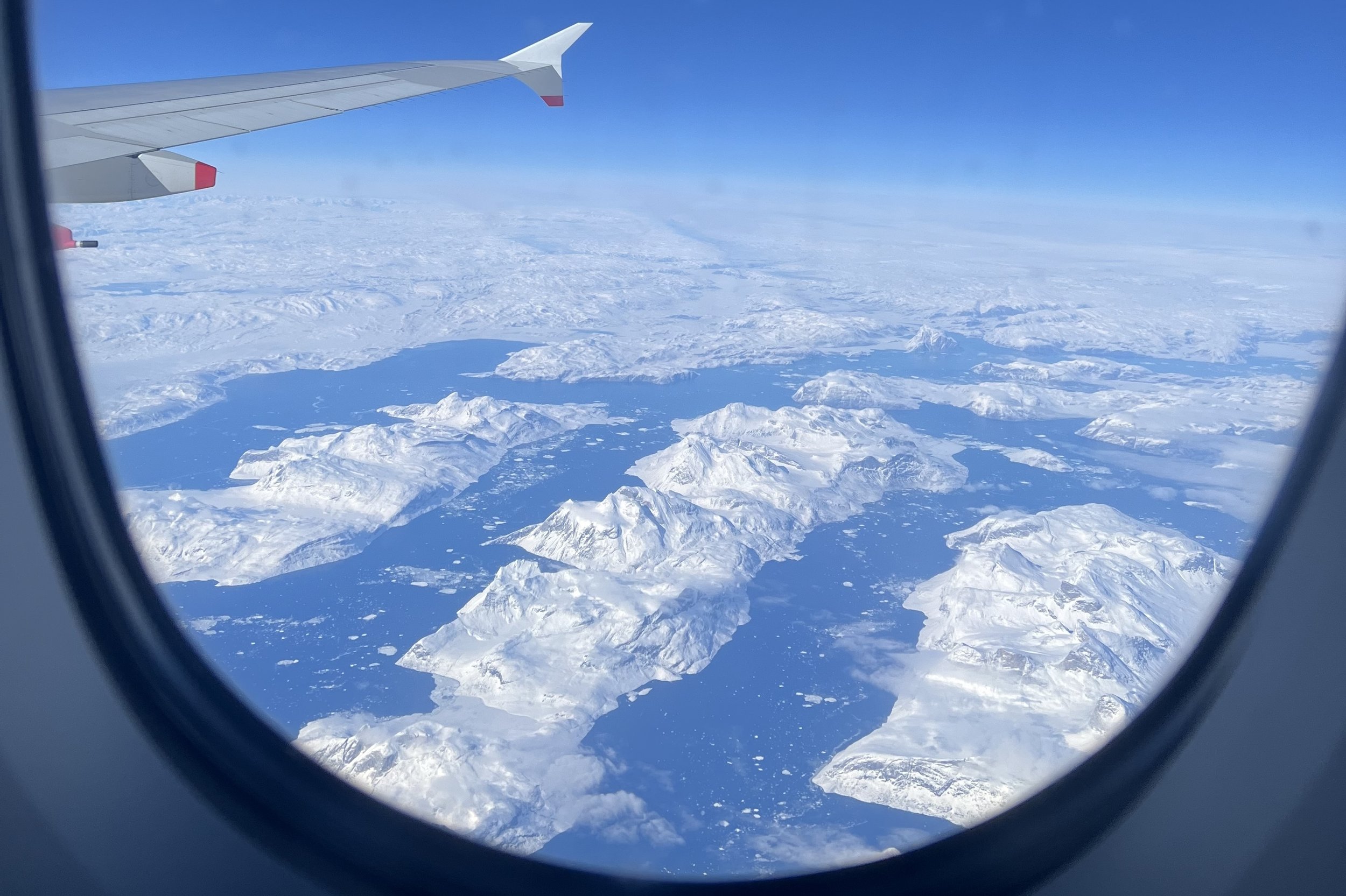 April 2025 - Somewhere over Greenland