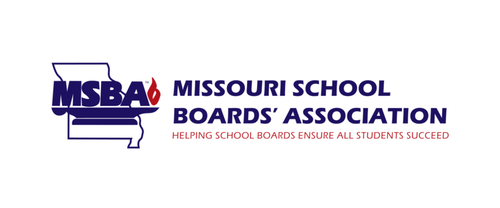 Missouri School Boards' Association logo with the tagline "Helping school boards ensure all students succeed."