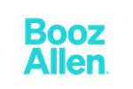 Booz Allen logo in blue text