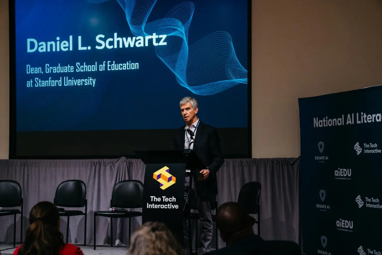 Stanford teams up with The Tech Interactive and Bay Area school leaders for inaugural National AI Literacy Day