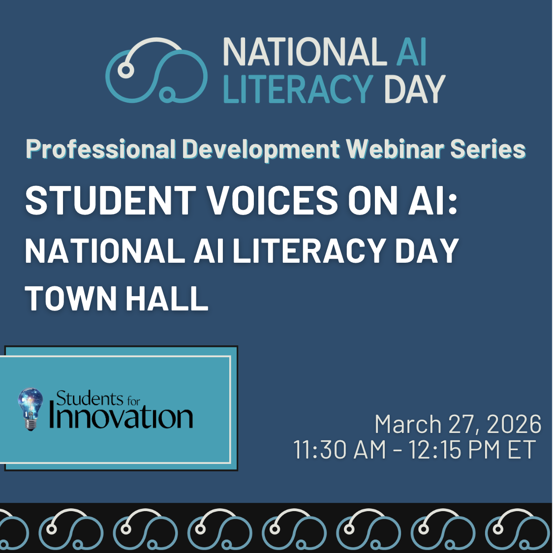 Student Voices on AI: National AI Literacy Day Town Hall