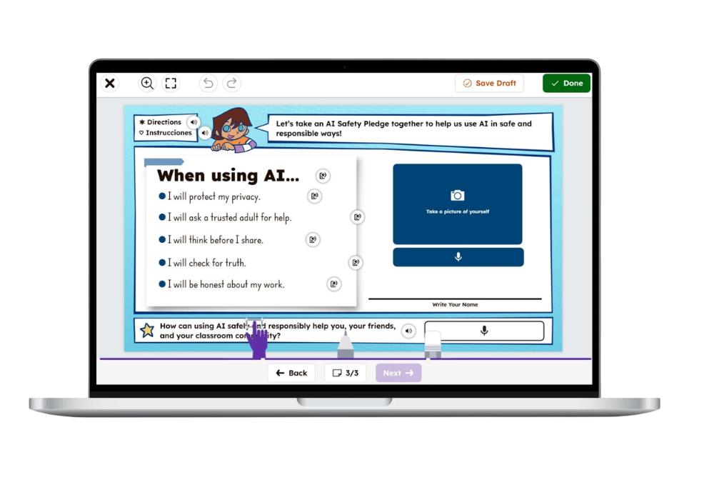 Seesaw AI Literacy Pledge