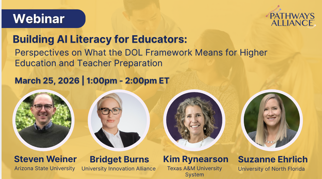 Building AI Literacy for Educators: Perspectives on What the DOL Framework Means for Higher Education and Teacher Preparation