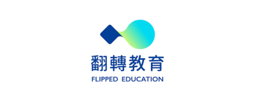 Logo of Flipped Education with Chinese characters and the company name in English